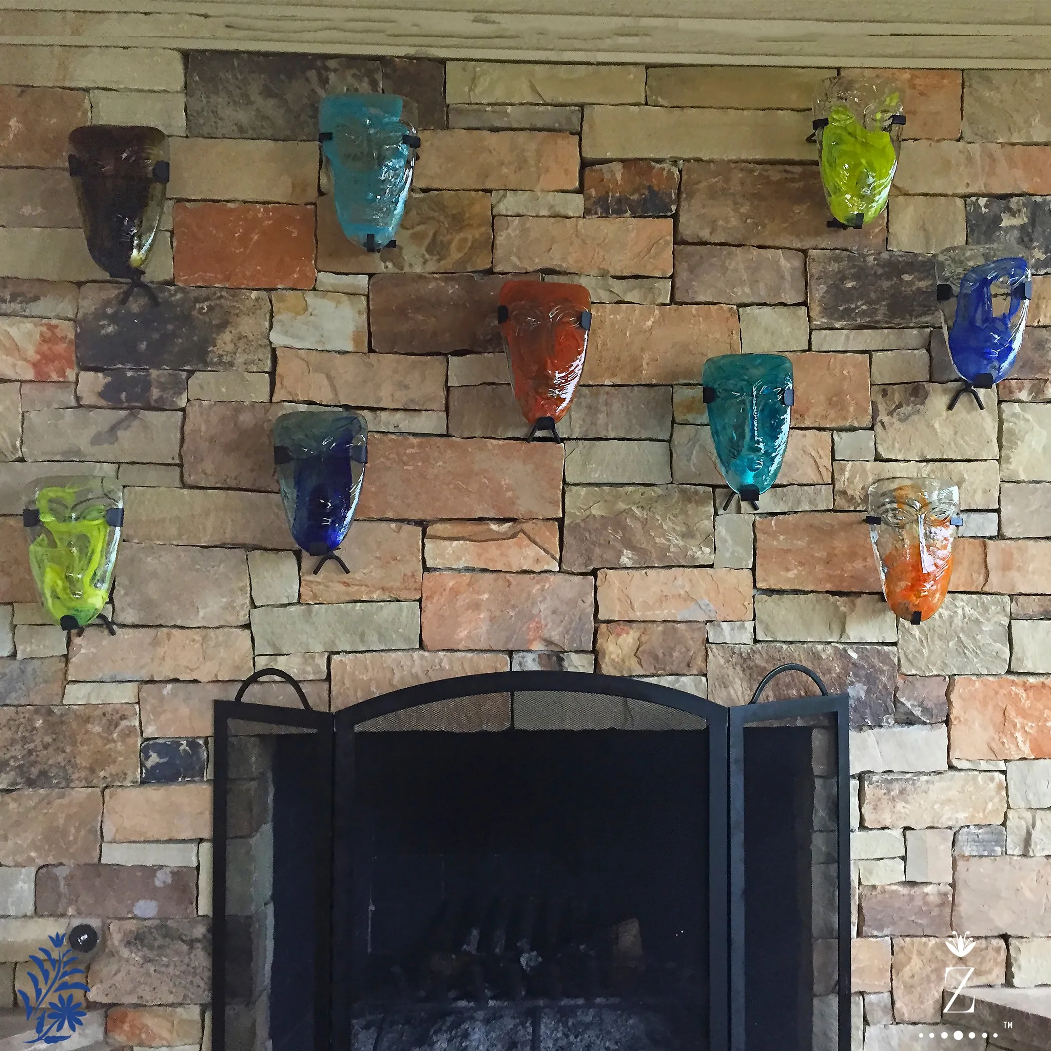 Indio Glass Mask | Yellow