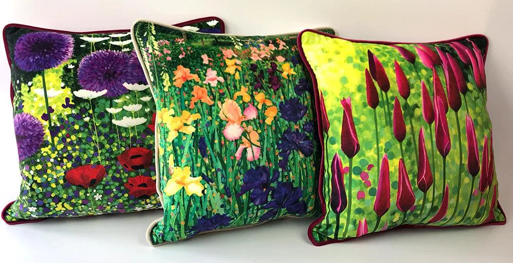 Irises Cushion
