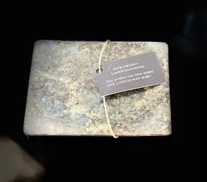 Island Stone Designs Speckled Labradorite Soap Dish