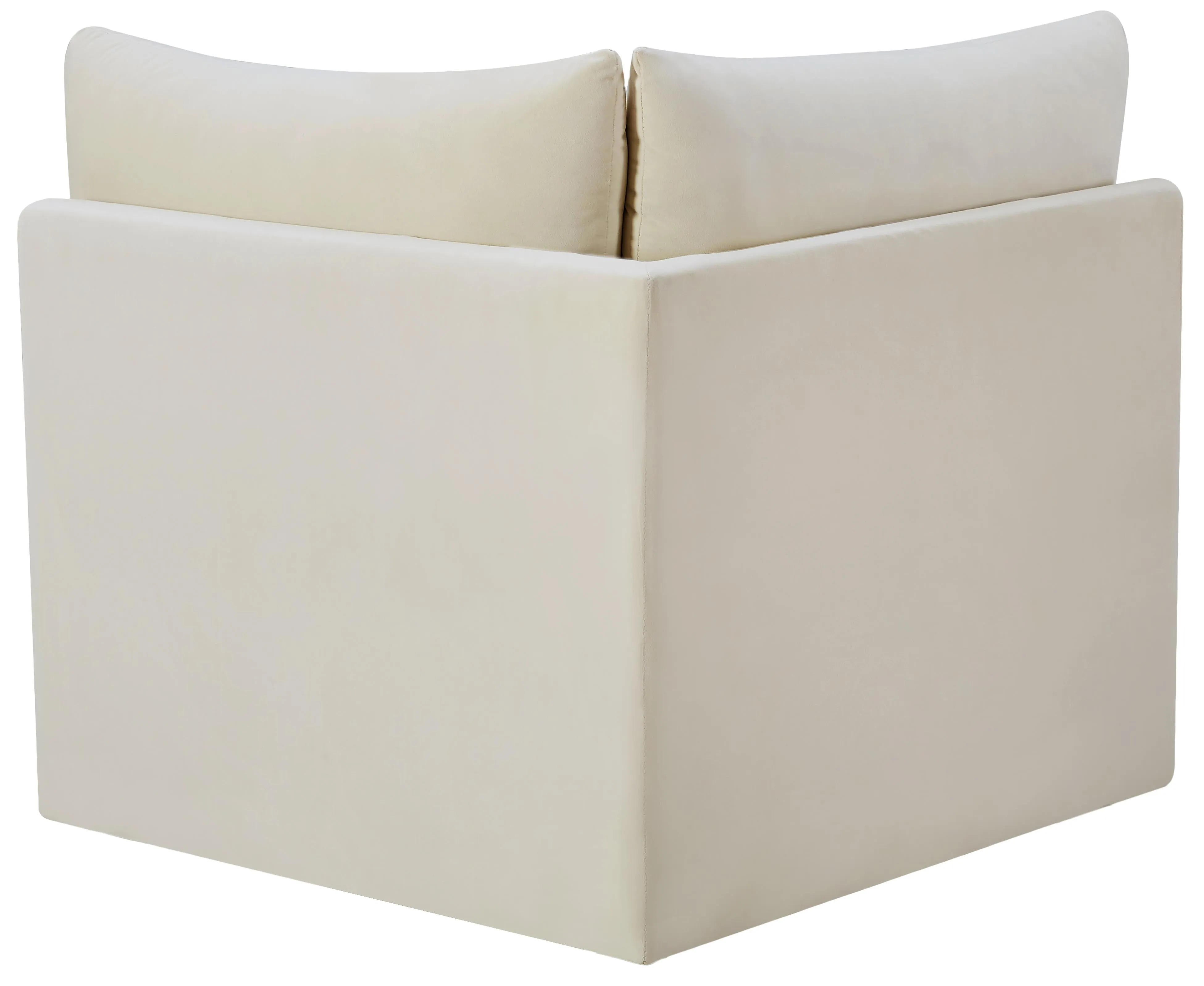 Jacob Cream Velvet Corner