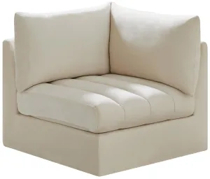 Jacob Cream Velvet Corner