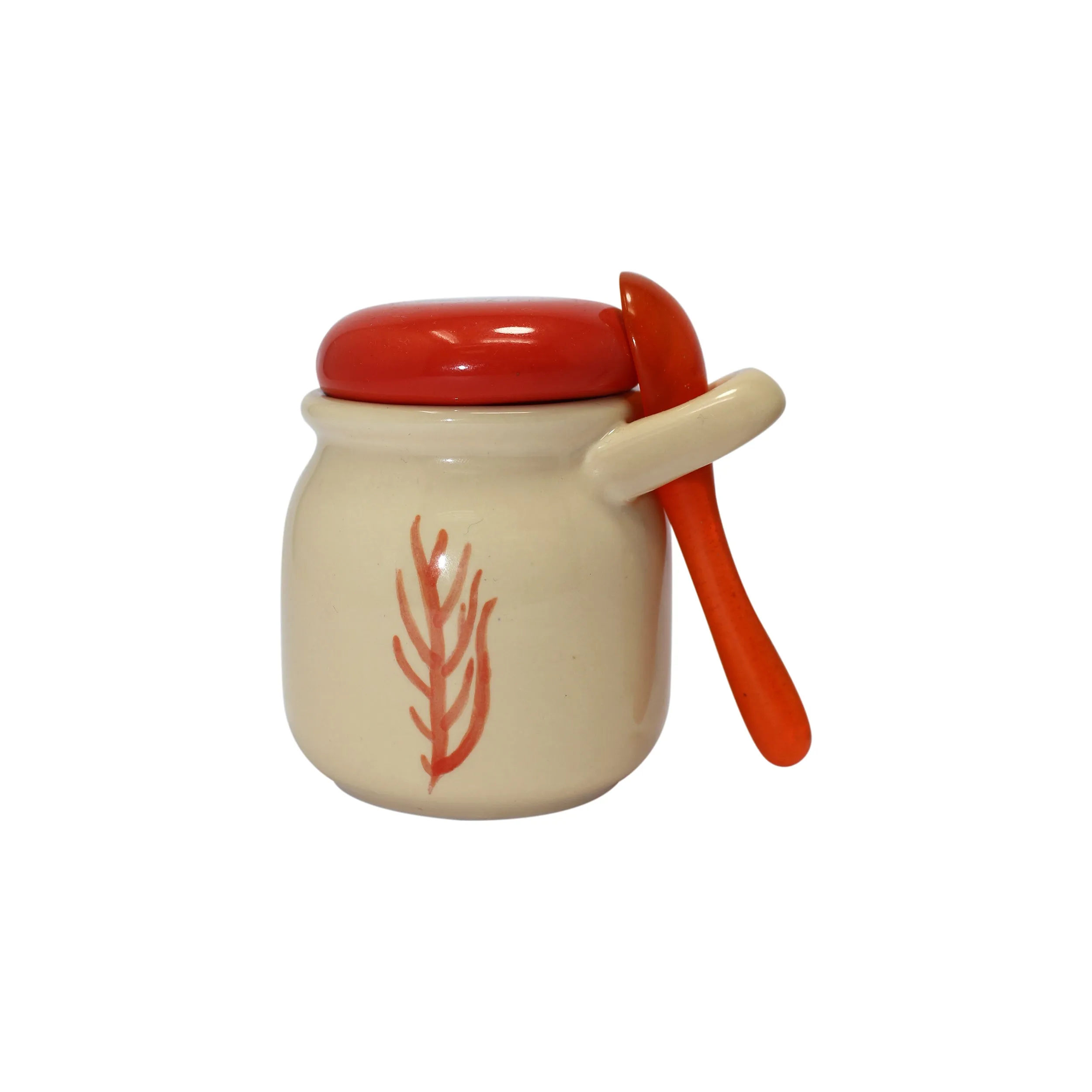 Jar & Spoon "Corales de la Isla" (Set of 2)