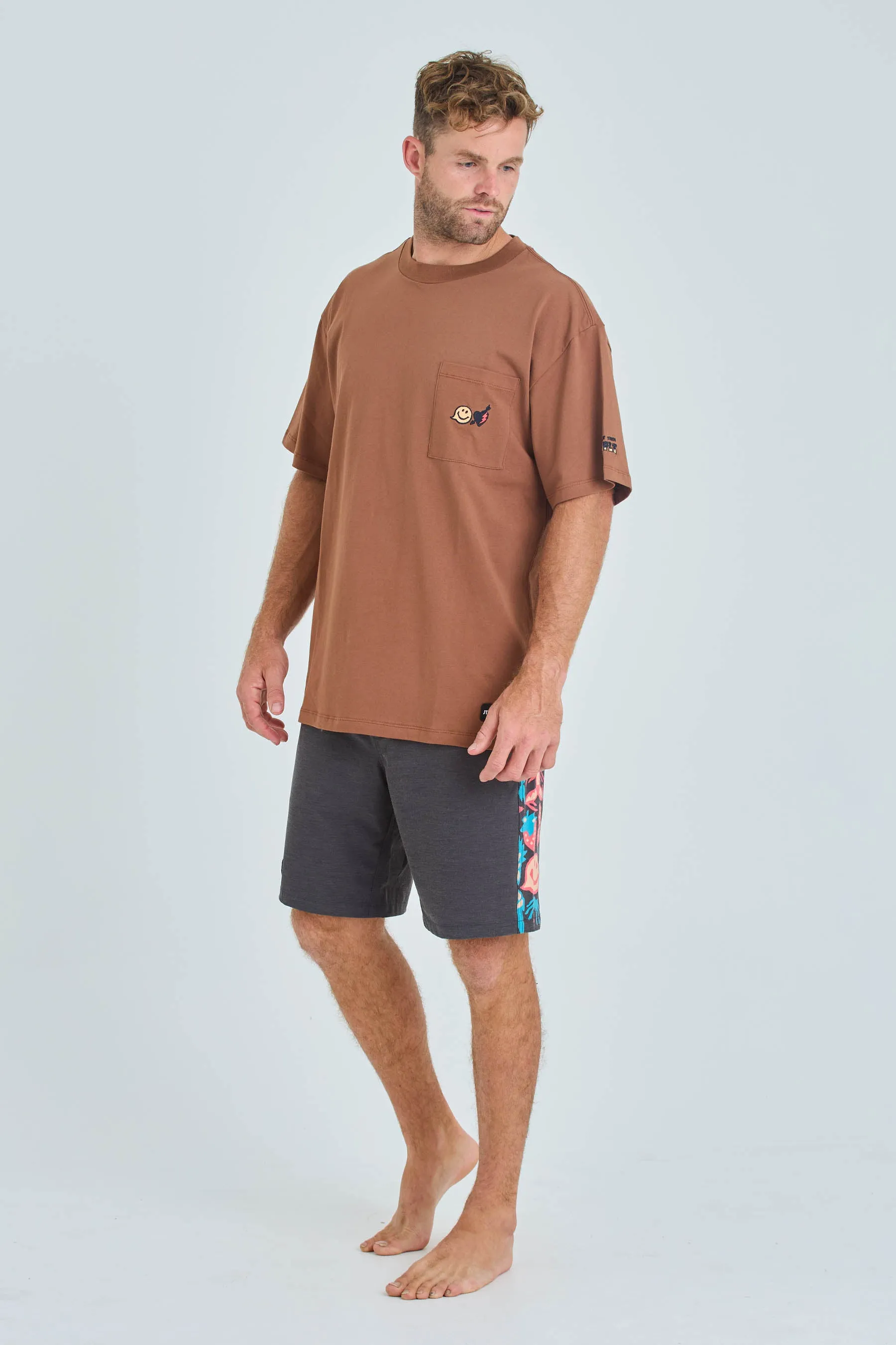 Jetpilot x Sindy Pocket Tee - Dirt