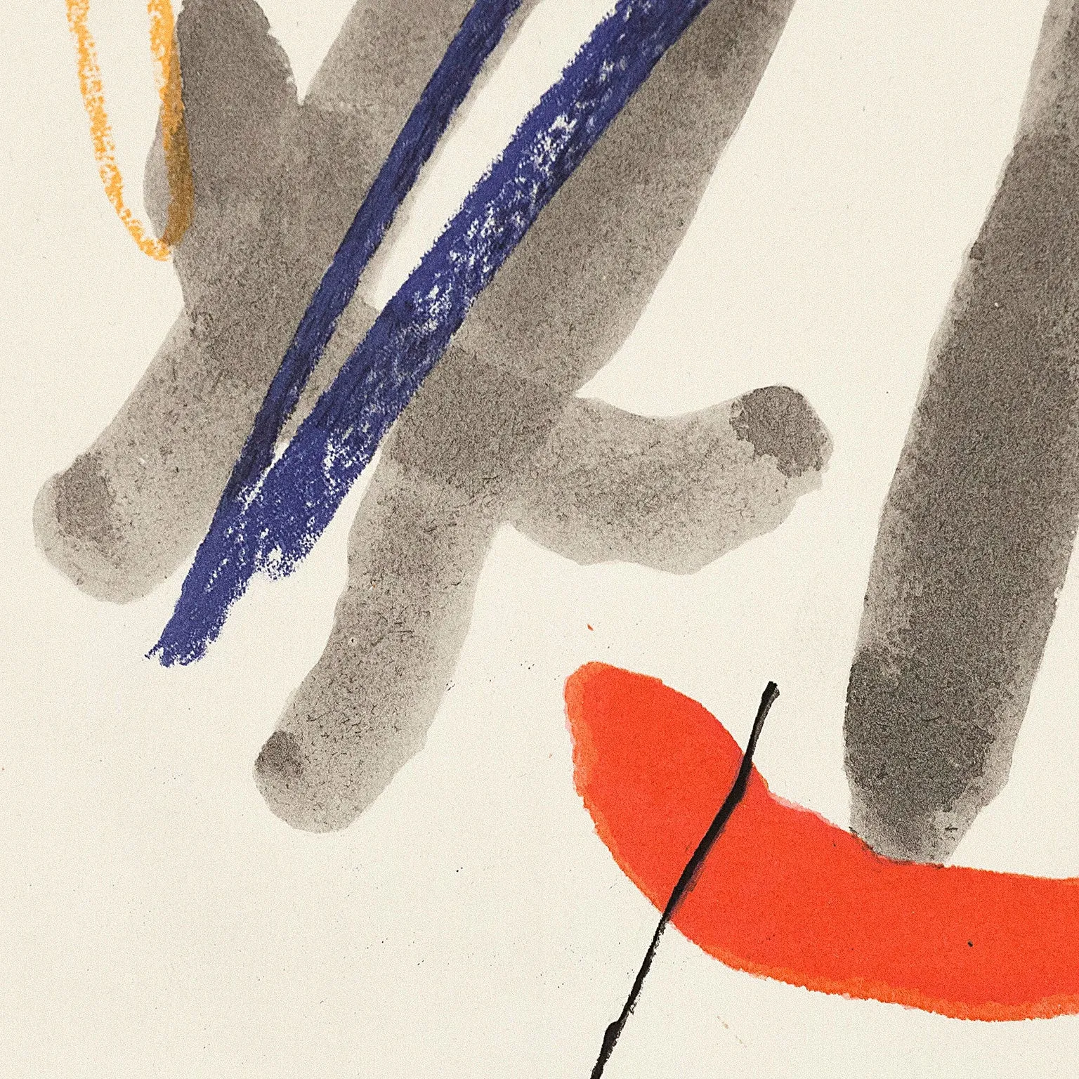 JOAN MIRO "QUELQUES FLEURS #25: MILANI", 1964