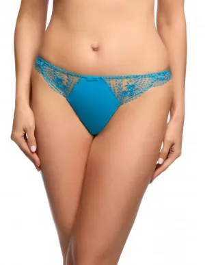Julie's Roses G-String - Butterfly Blue -