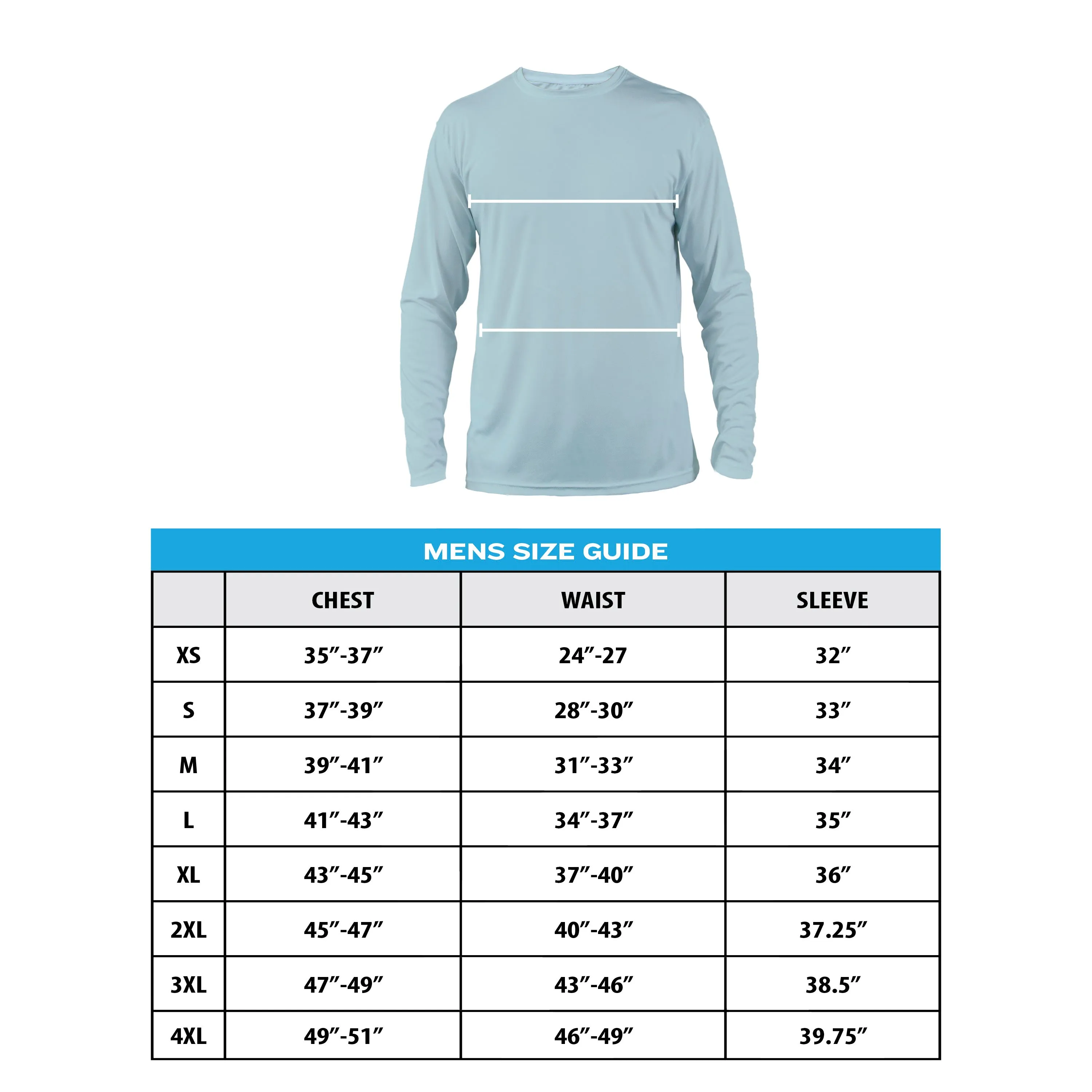 Kevin's Tarpon Jump Performance Long Sleeve Fishing T-Shirt