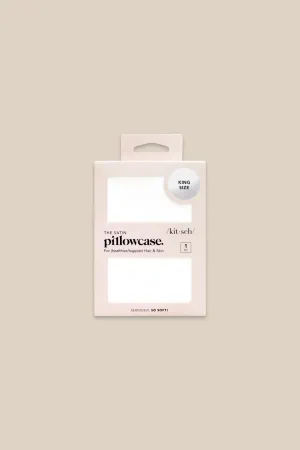 KING SATIN PILLOW CASE