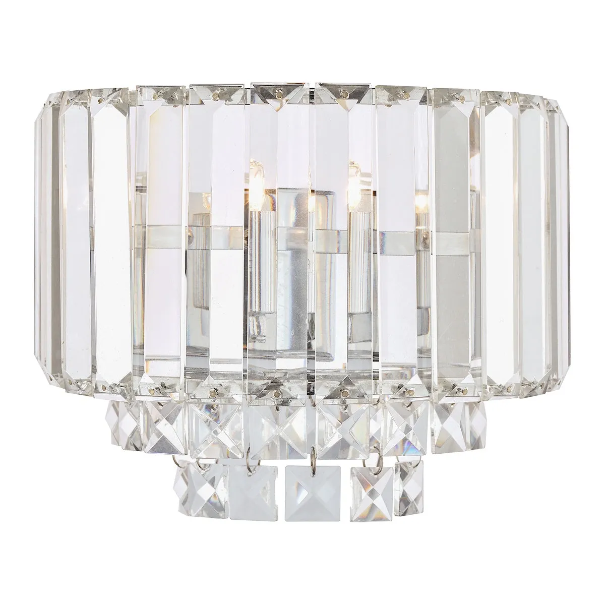 Laura Ashley Vienna Crystal & Polished Chrome LA3727746-Q  Wall Light