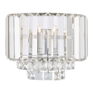 Laura Ashley Vienna Crystal & Polished Chrome LA3727746-Q  Wall Light