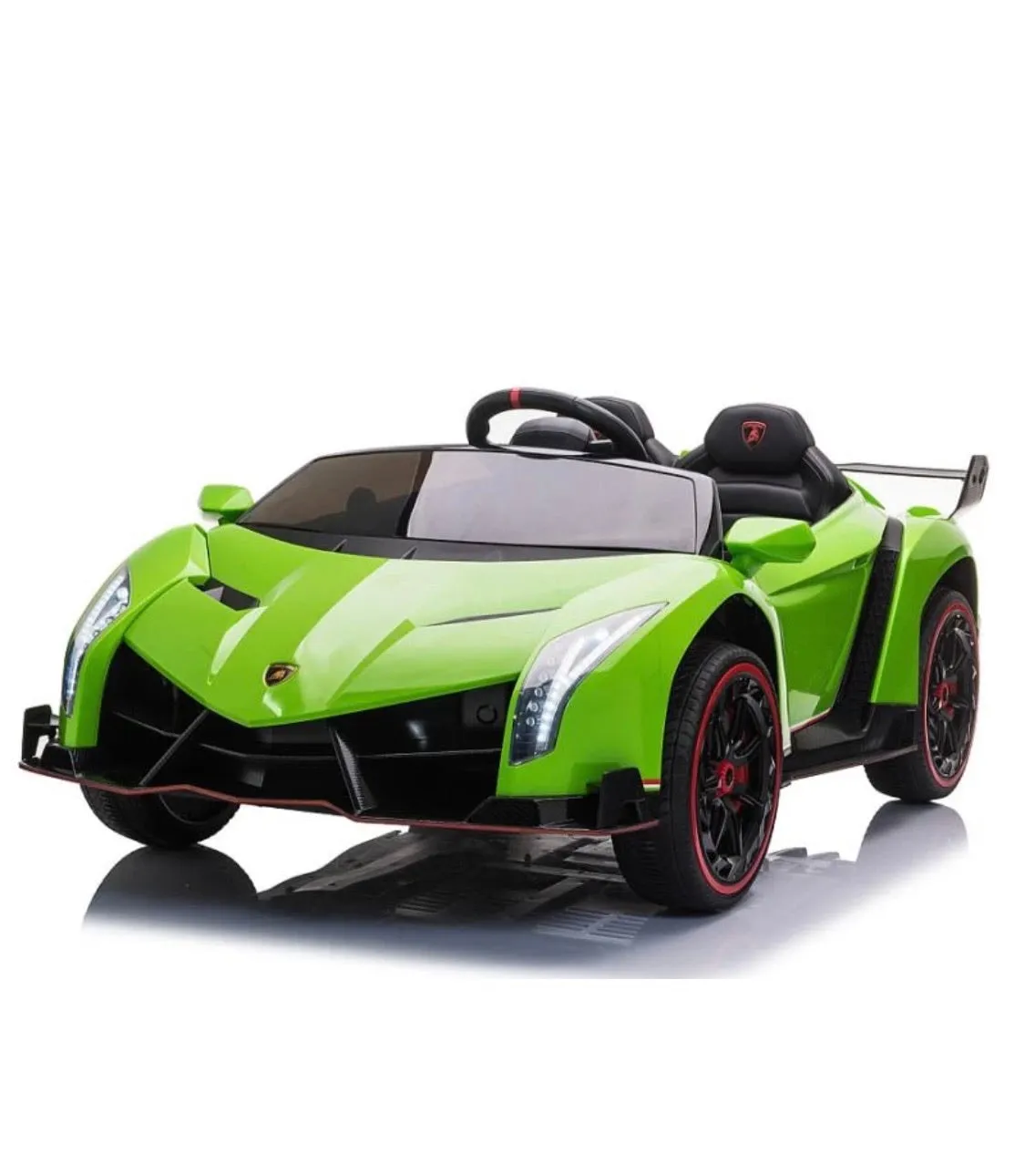 Licensed 2025 Lamborghini Veneno | Upgraded 24V | 4x4 Ride-On 2 Seater | Leather Seats | Rubber Tires | Remote