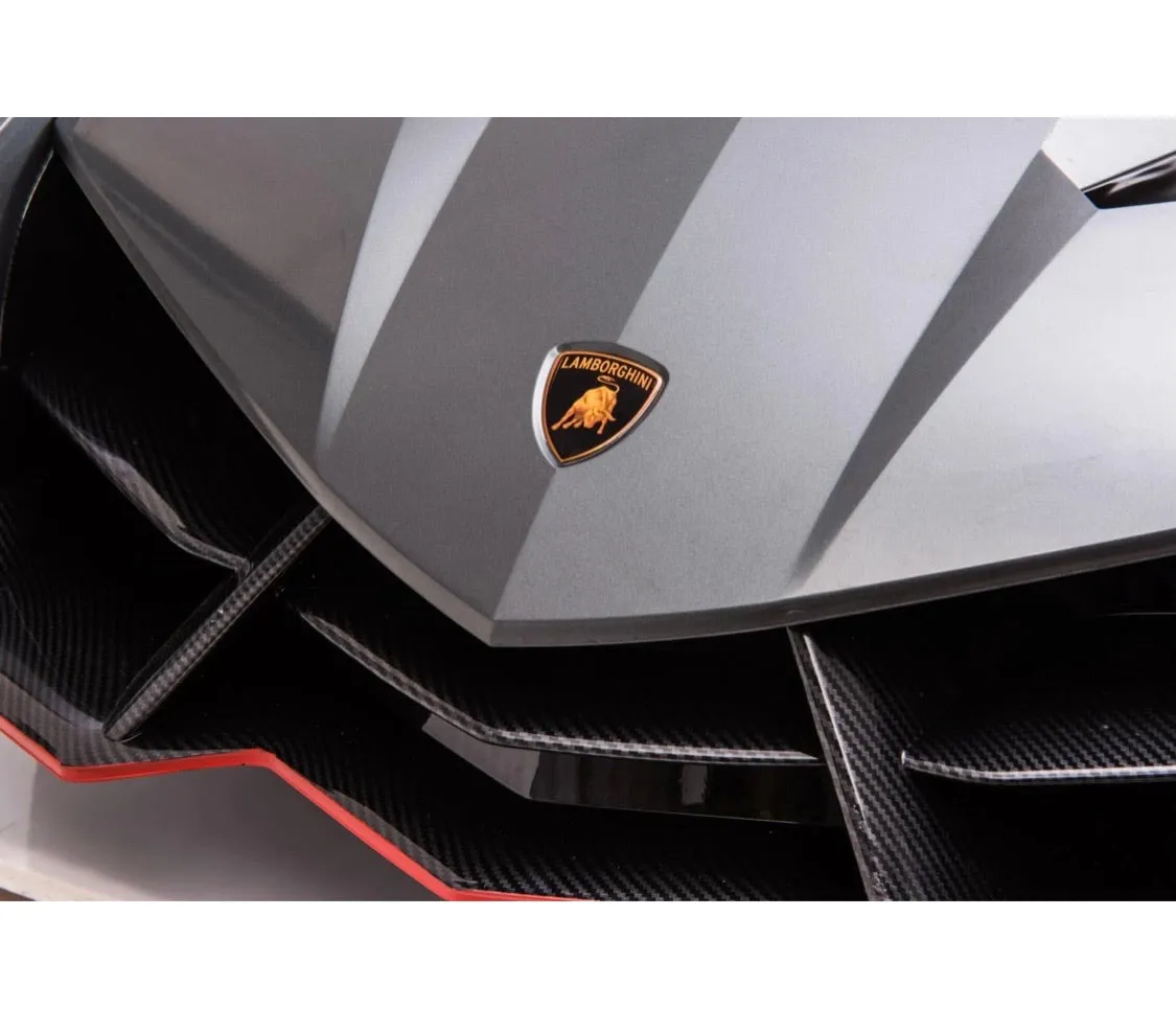 Licensed 2025 Lamborghini Veneno | Upgraded 24V | 4x4 Ride-On 2 Seater | Leather Seats | Rubber Tires | Remote