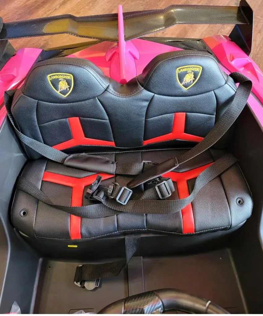 Licensed 2025 Lamborghini Veneno | Upgraded 24V | 4x4 Ride-On 2 Seater | Leather Seats | Rubber Tires | Remote