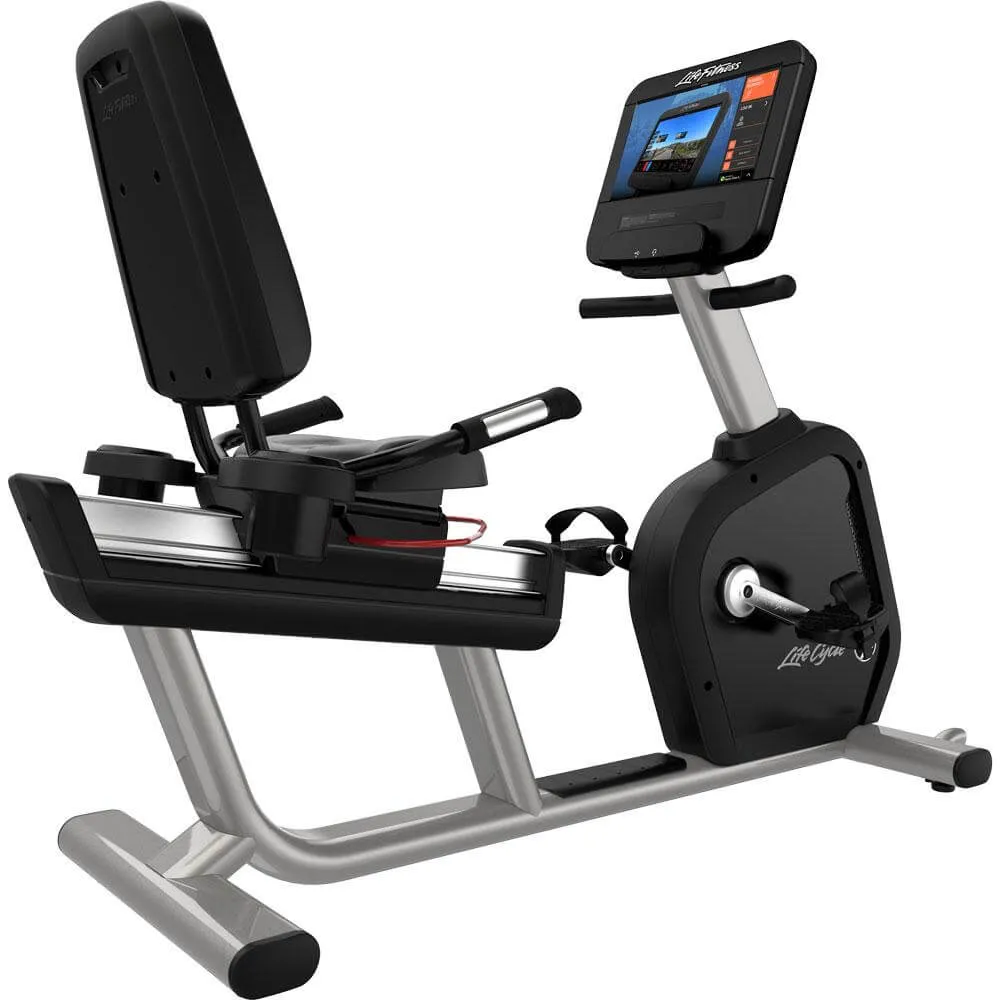 Life Fitness Club Series Recumbent Bike with SE3 HD Console