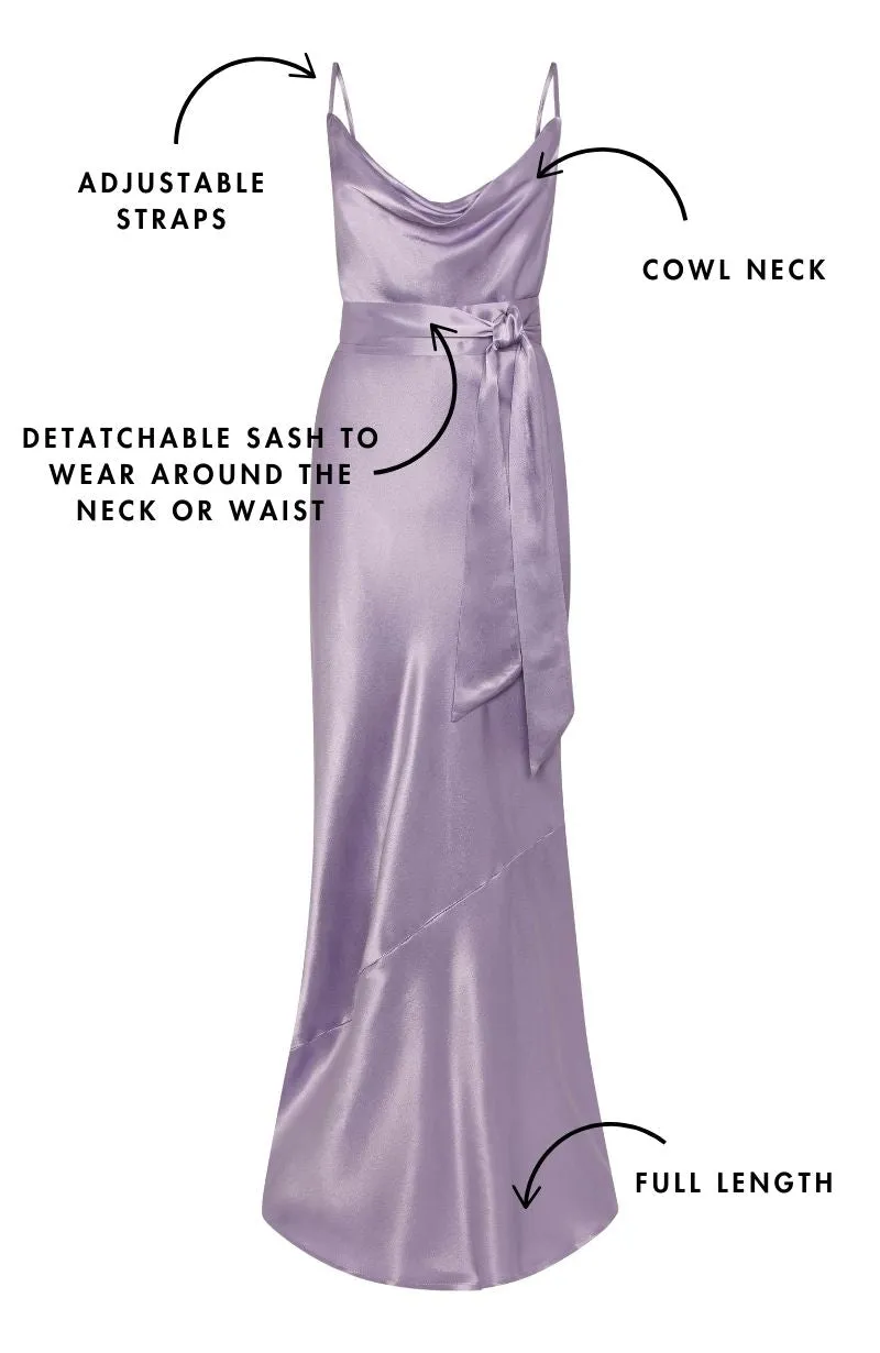 Lilac Satin Swatch - NEW SS25