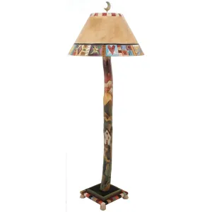 Log Floor Lamp by Sticks LGF001-S310038