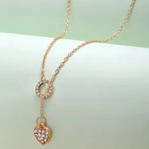 Lucid Ring Heart Necklace