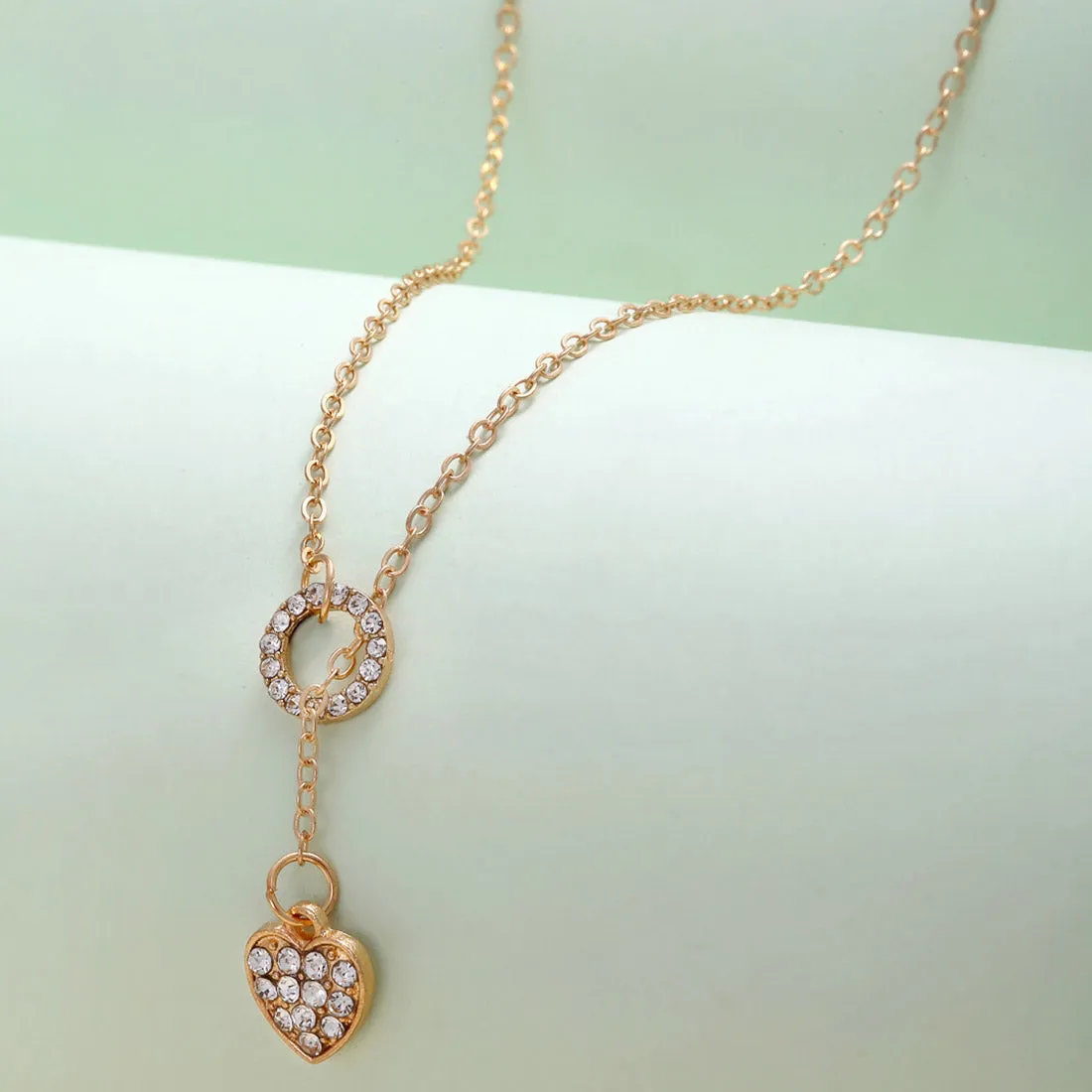 Lucid Ring Heart Necklace