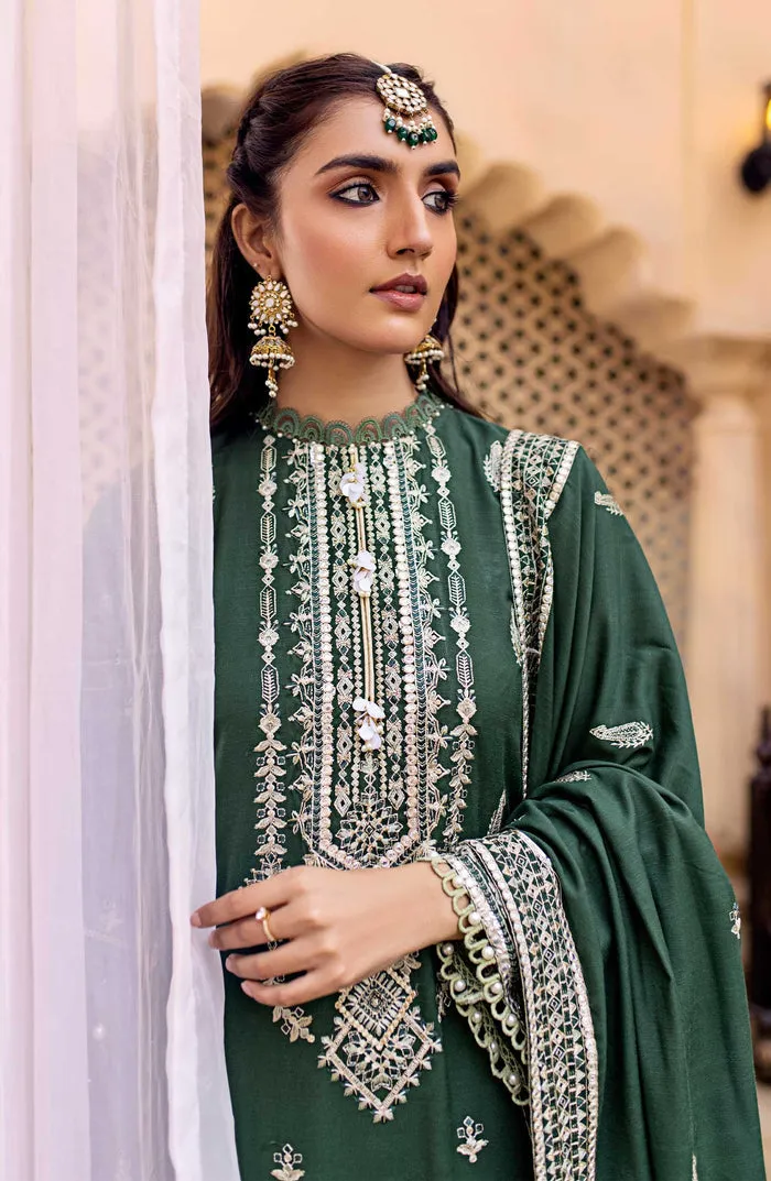 Luxury Green Embroidered Pakistani Salwar Kameez Dupatta Salwar Suit