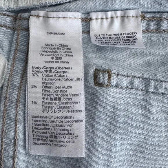 Madewell 11&quot; High-Rise Flare Jeans in Hanford Wash: Welt Pocket Edition Size 26