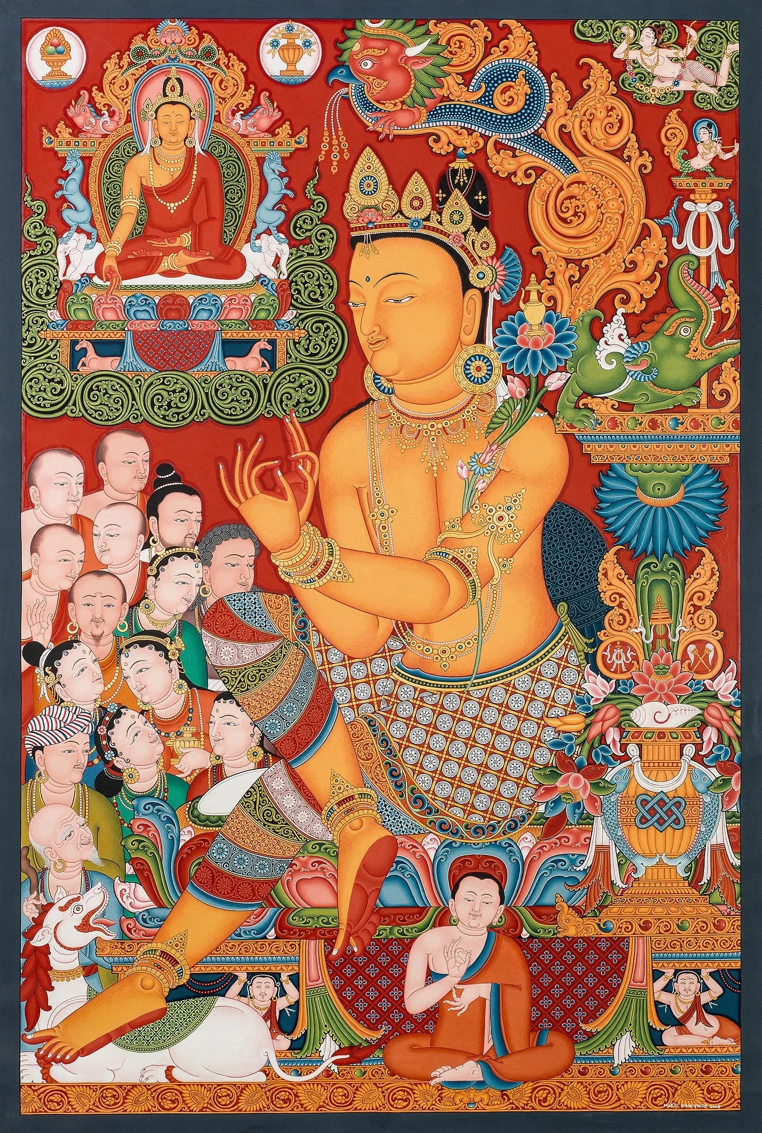 Maitreya by Mukti Singh Thapa (Original Only)