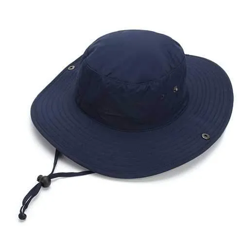 Men Hunting Fishing Outdoor Military Wide Brim Caps Bucket Boonie Sun Hats