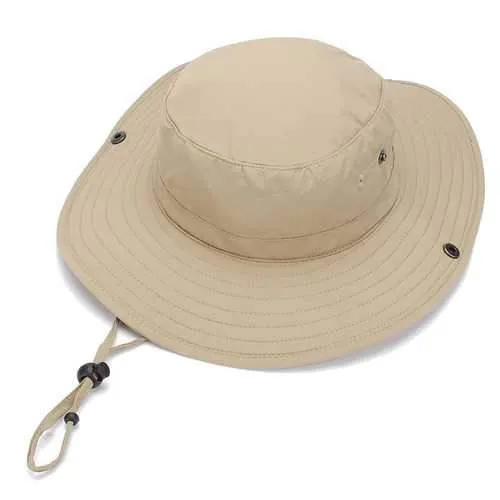 Men Hunting Fishing Outdoor Military Wide Brim Caps Bucket Boonie Sun Hats