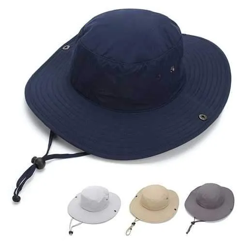 Men Hunting Fishing Outdoor Military Wide Brim Caps Bucket Boonie Sun Hats