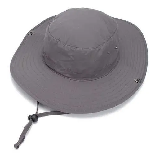 Men Hunting Fishing Outdoor Military Wide Brim Caps Bucket Boonie Sun Hats