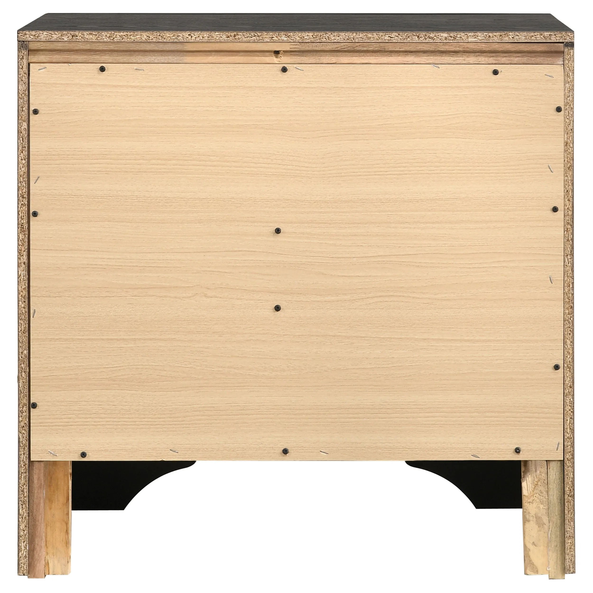 Miranda 2-drawer Nightstand Black