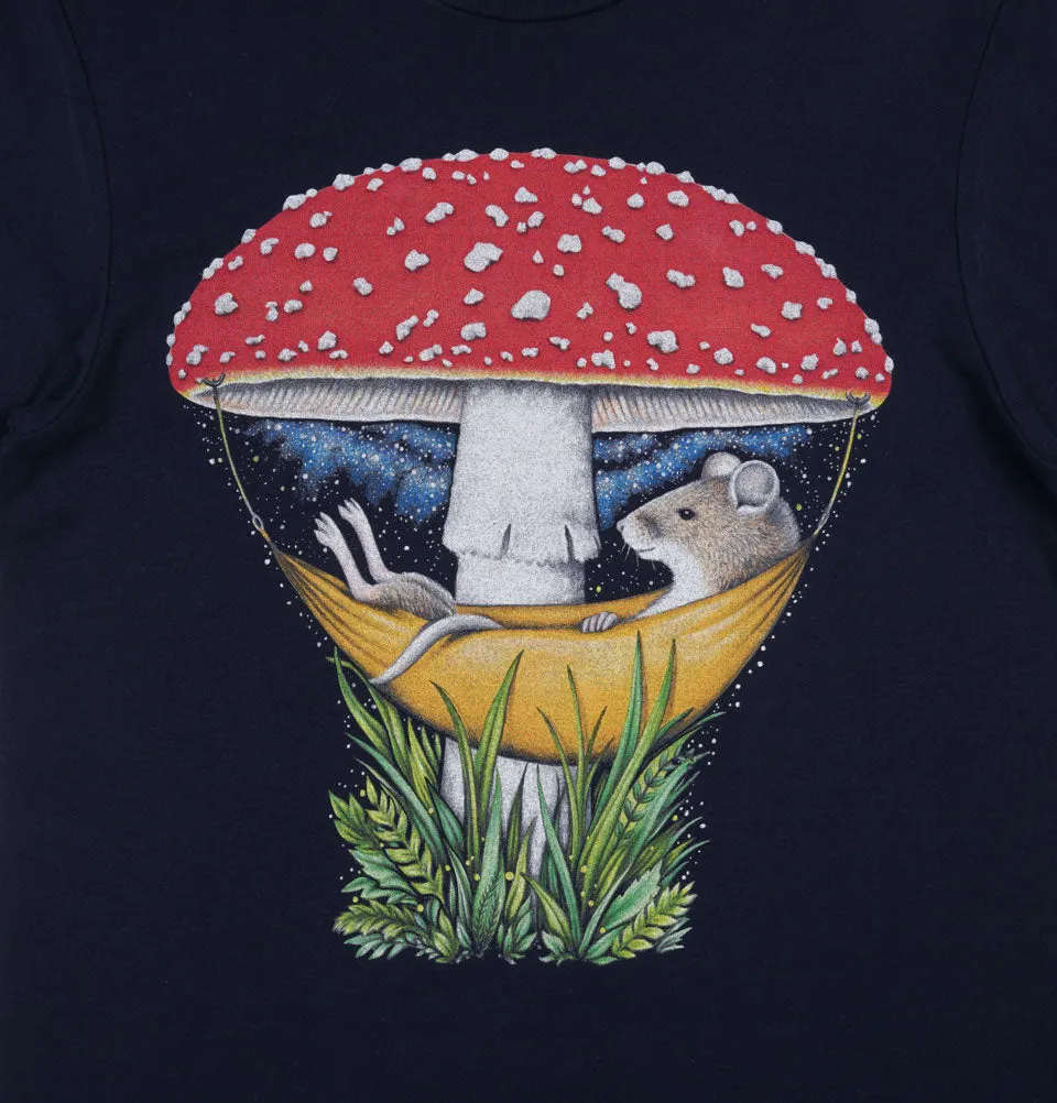 Mouse and Mushroom Unisex T-shirt