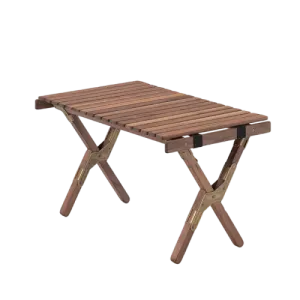 Naturehike - HTM Outdoor Folding Egg Roll Table  - Burlywood