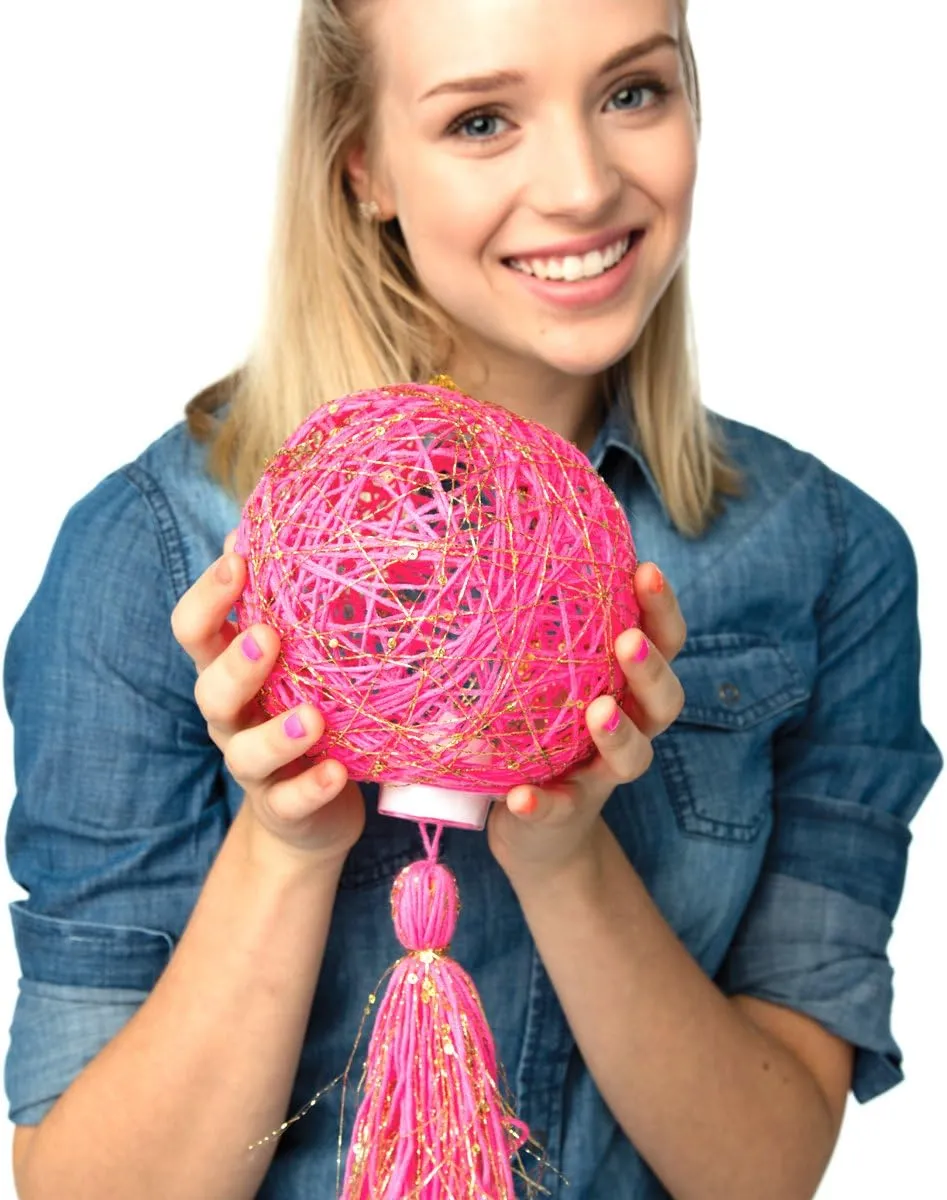 New CRAFTIVITY Super String Lanterns Kit - Makes 3 String Art Lanterns Retails $35 