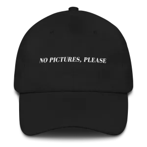 NO PICTURES, PLEASE Hat