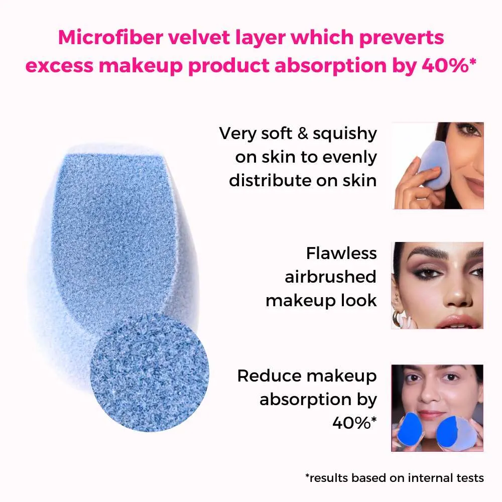 Original Microfiber Velvet Contour & Baking Sponge
