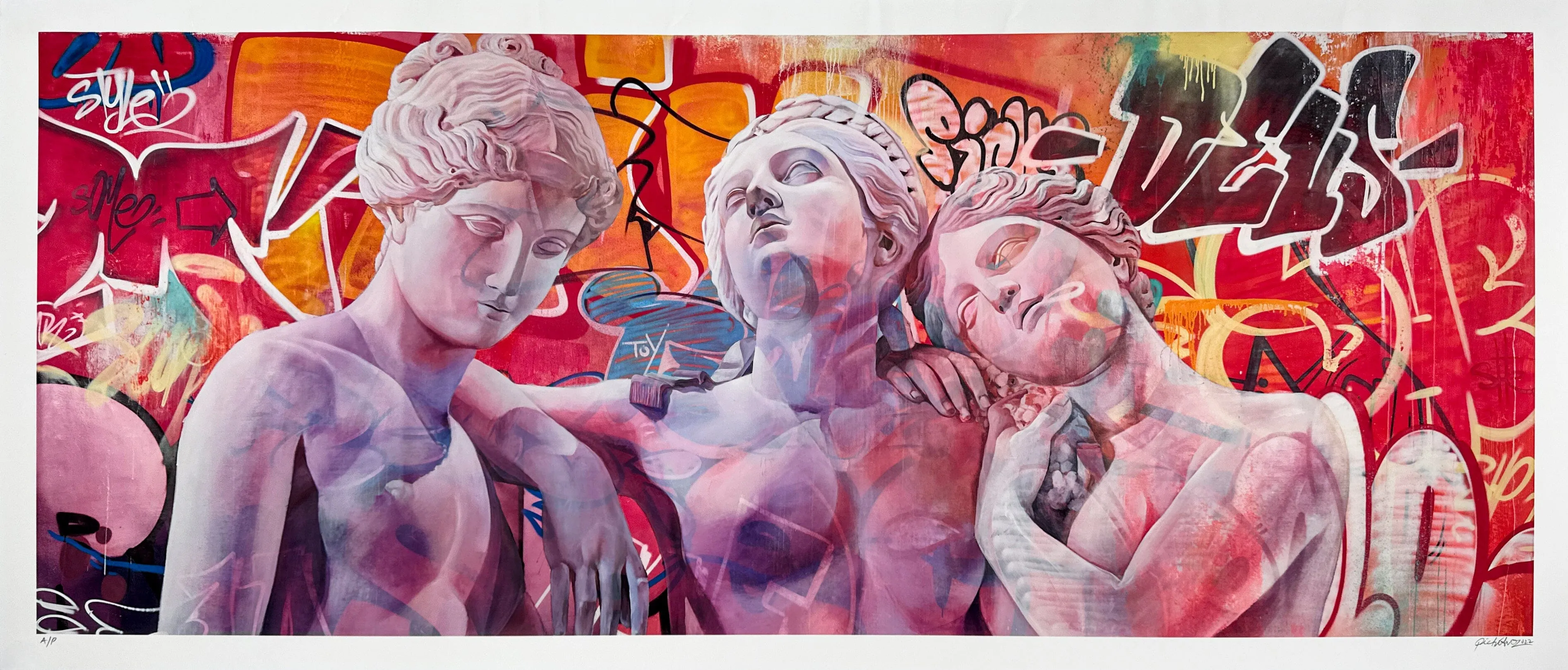 Orphic Hymn to the Three Graces II (AP) (Creased Edge)
