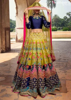 Pakistani Bridal Lehenga Choli Premium Lengha Dress #BS614
