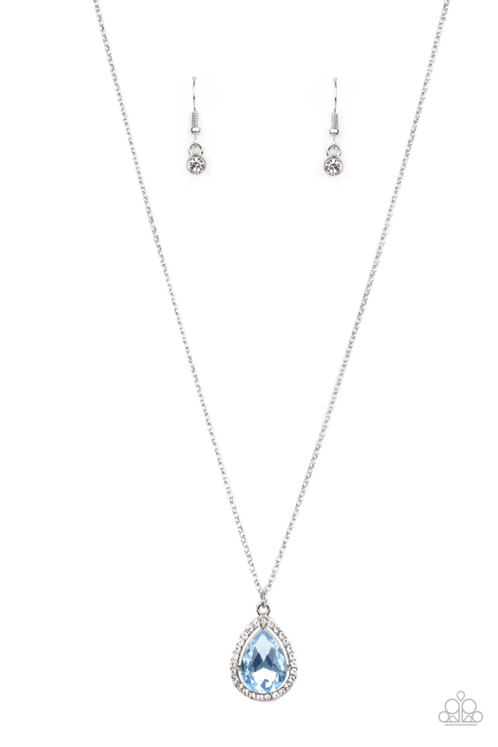 Paparazzi Duchess Decorum - Blue Necklace