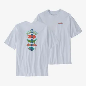 Patagonia Men's Fitz Roy Wild Responsibili-Tee® White