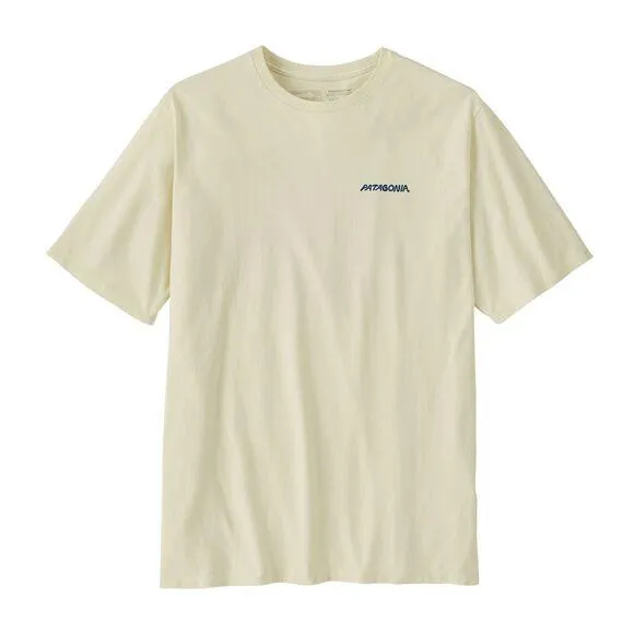 Patagonia Men's Sunrise Rollers Responsibili-Tee Birch White