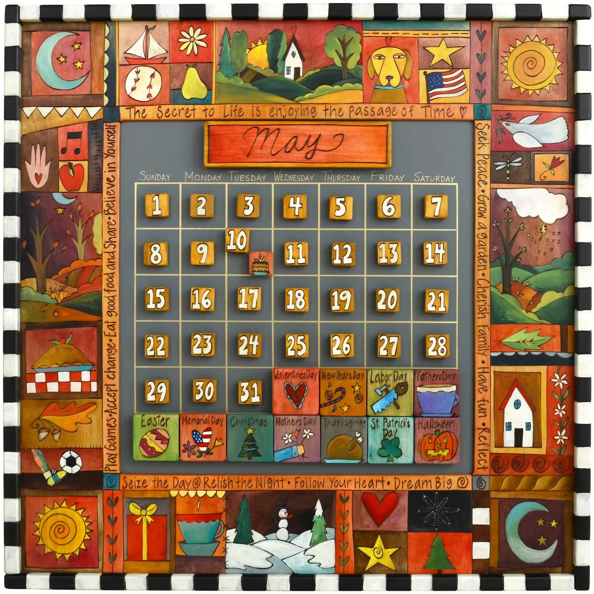 Perpetual Calendar by Sticks CAL001-D70209