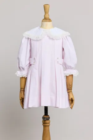 Piano Dress Pink Stripe