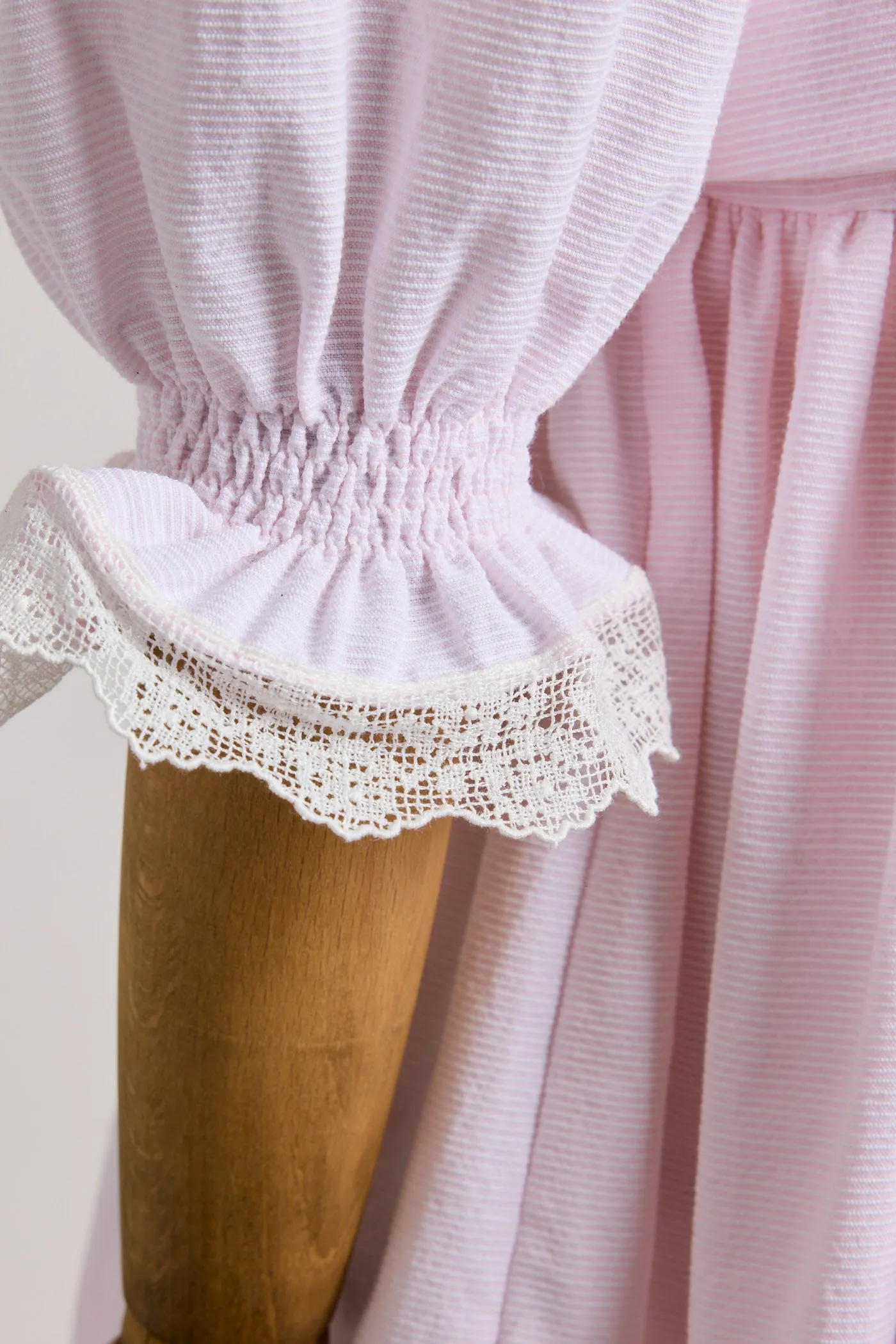 Piano Dress Pink Stripe
