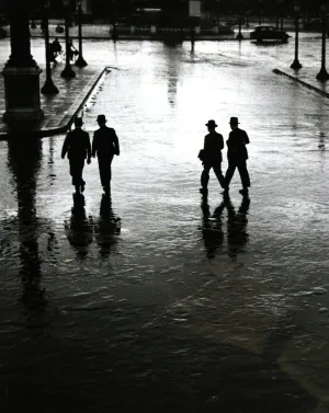 Place de la Concorde on a Rainy Day, Paris, 1928