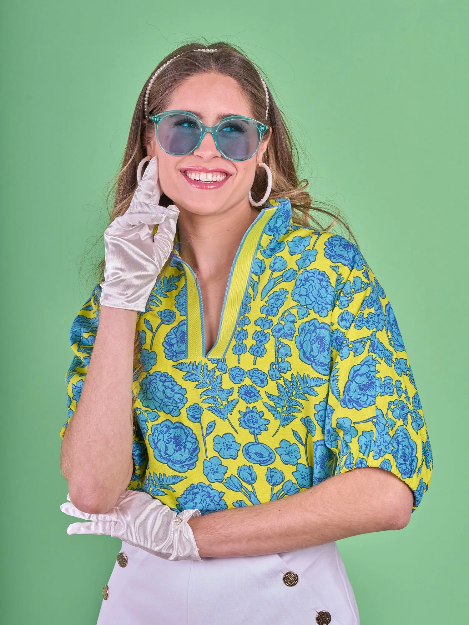 Poppy Top in Joy Bouquet