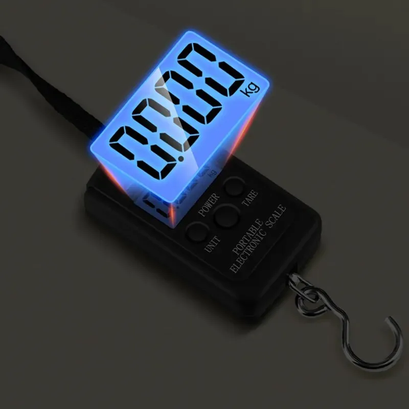 Portable 40Kg 10g Hanging Digital Scale Back Light Electronic