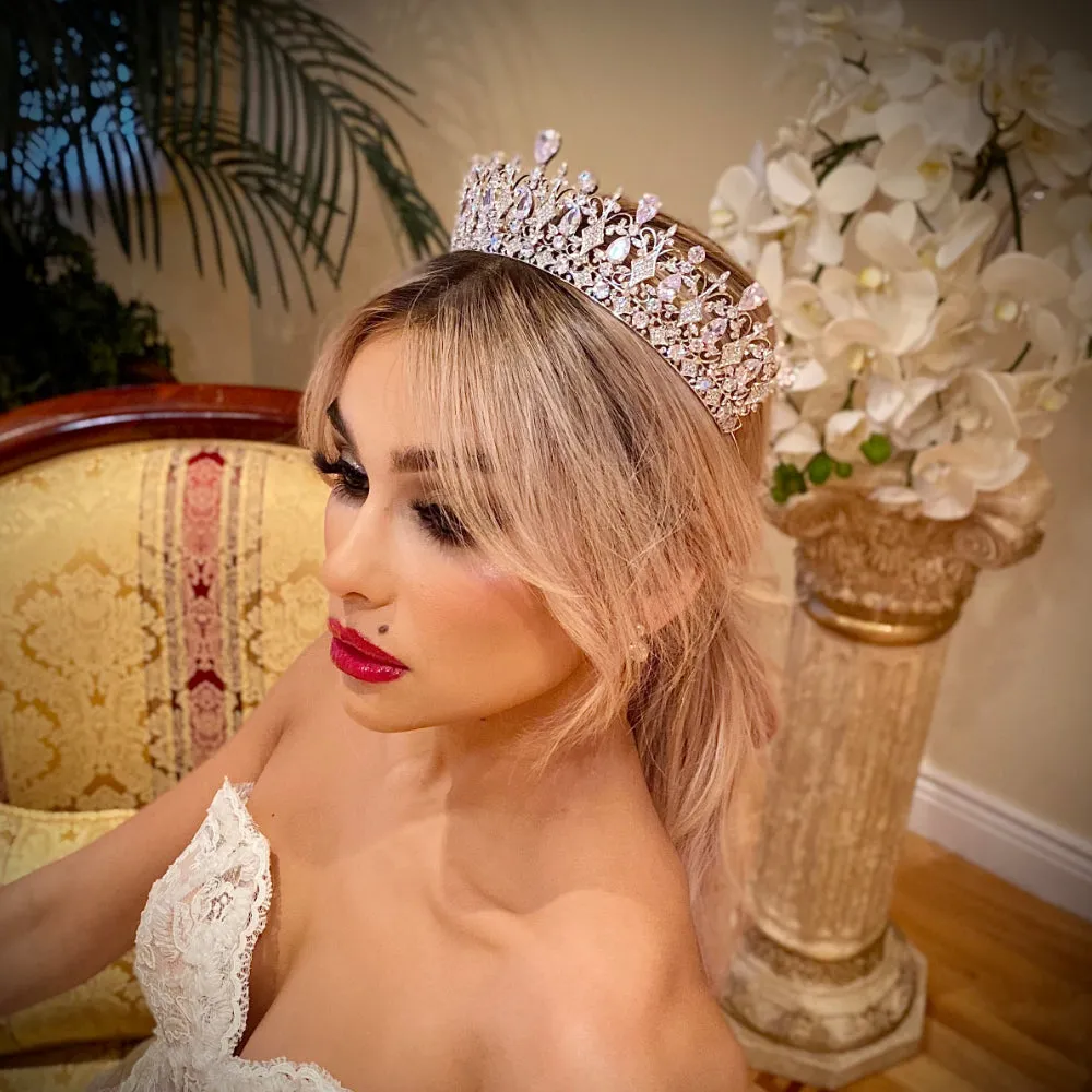 "ANASTASIA" Bridal Crown
