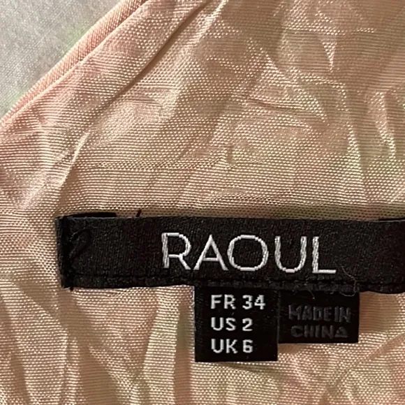 Raoul Polka Dot Fit and Flare Minidress Size 2