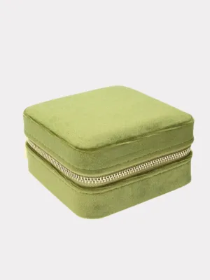 Recycled Velvet Jewelry Box