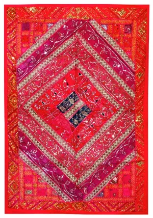 Red Lake - Cotton Wall Hanging