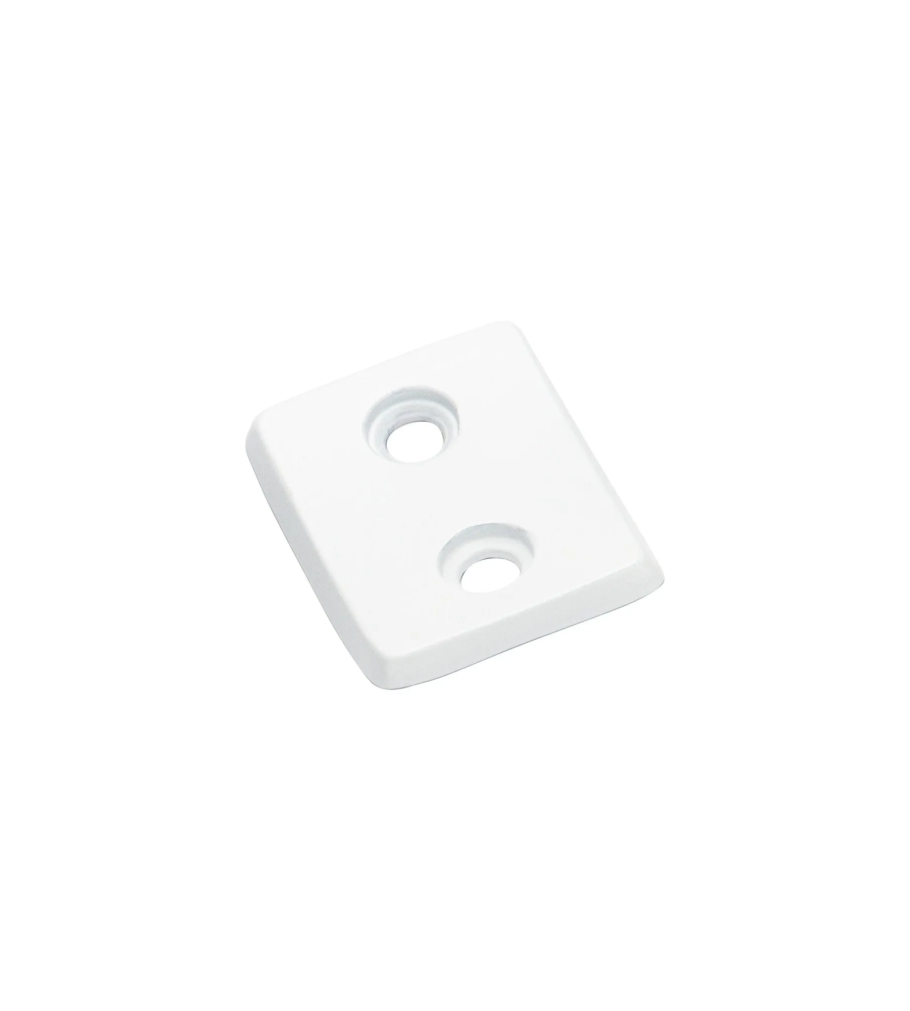 Replacement Lever Backplate - Matte White